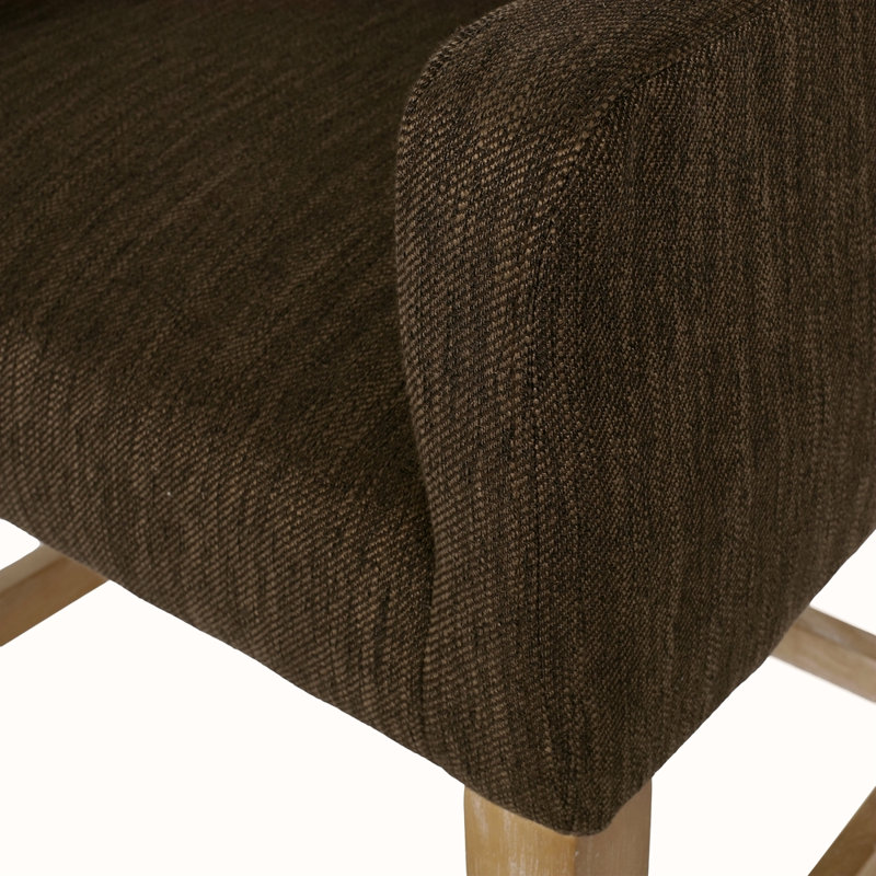 Tabouret de comptoir rembourré de 26 pouces