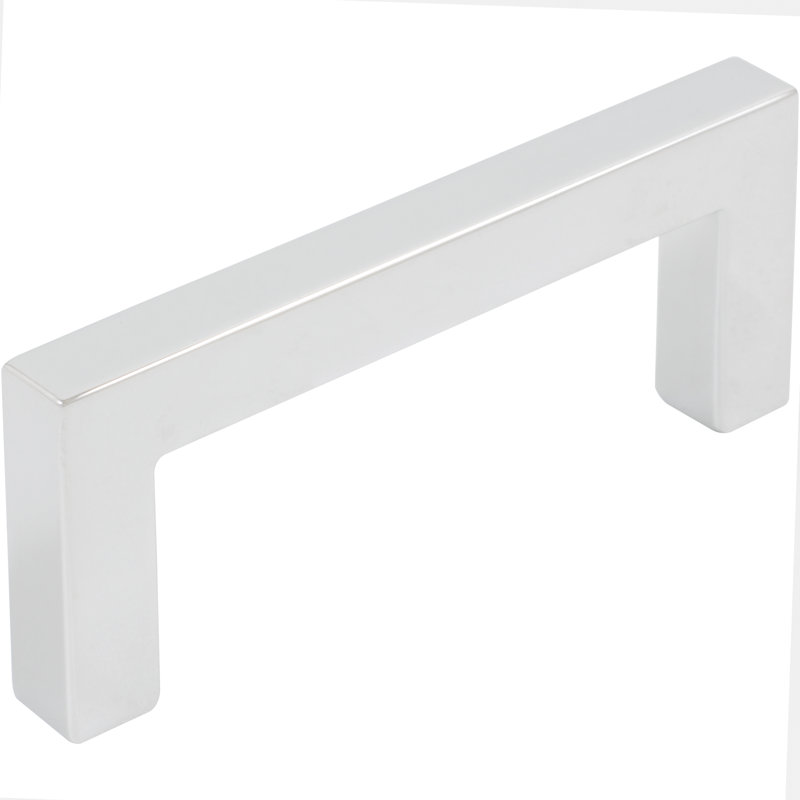 3" Center to Center Bar Pull, Polished Chrome