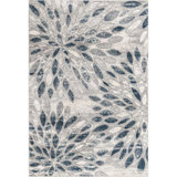 Tapis multicolore abstrait Aamia