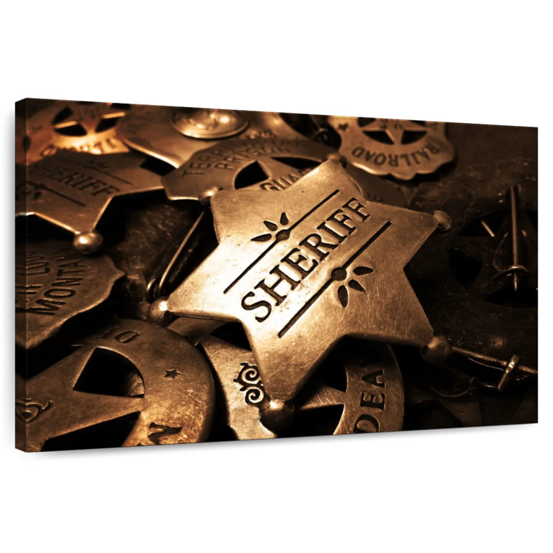 Lelar Sheriff Star Badge
