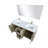 Lafarre 60" W x 20" D Double Vanity Mirror & Faucet-113113367-113113369