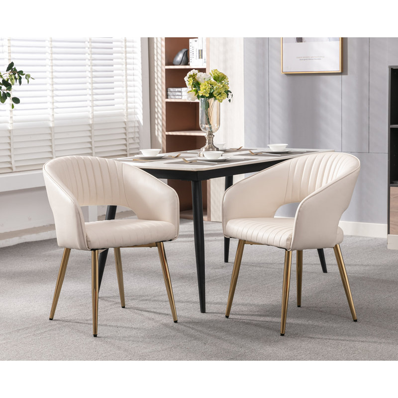 Chaise d'appoint Raiha, Crème