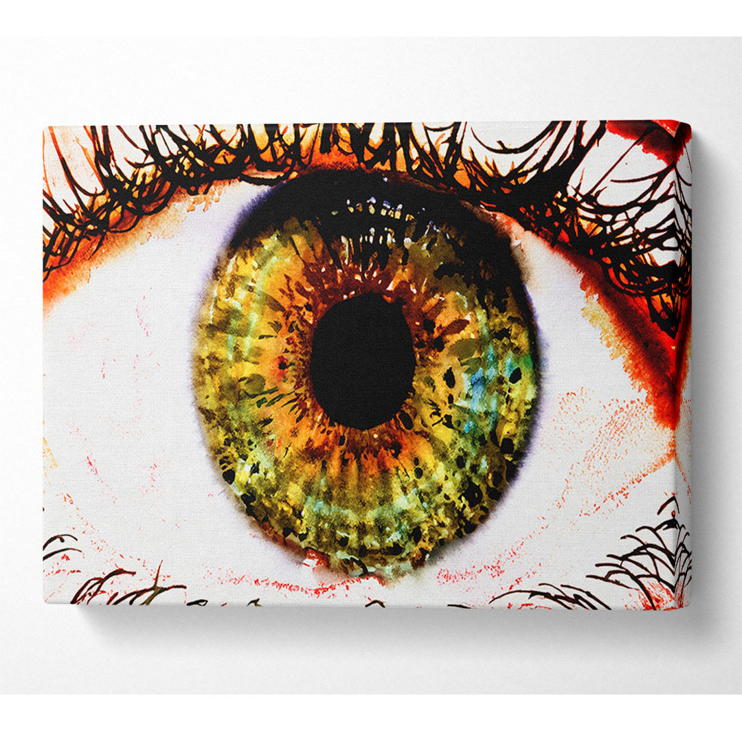 Big Eye - Kunstdrucke auf Leinwand - Wrapped Canvas