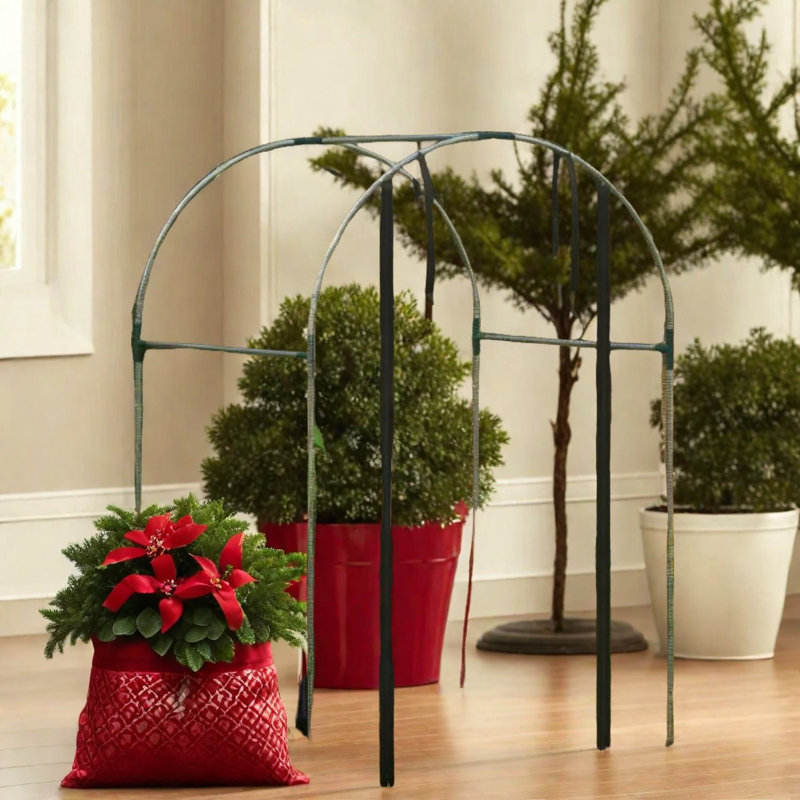 Cage de protection robuste pour jardinières en acier, grande tente de sécurité de jardin avec porte