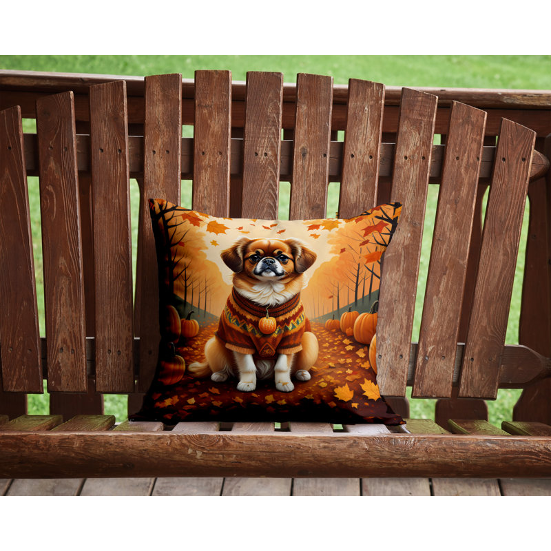 Coussin décoratif Tibetan, 14 po x 14 po
