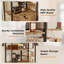 80 cm W Iron Storage Rack