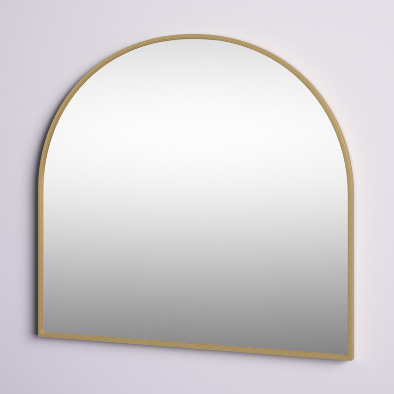 Iron Arch Mirror, Black, 31" x 33"