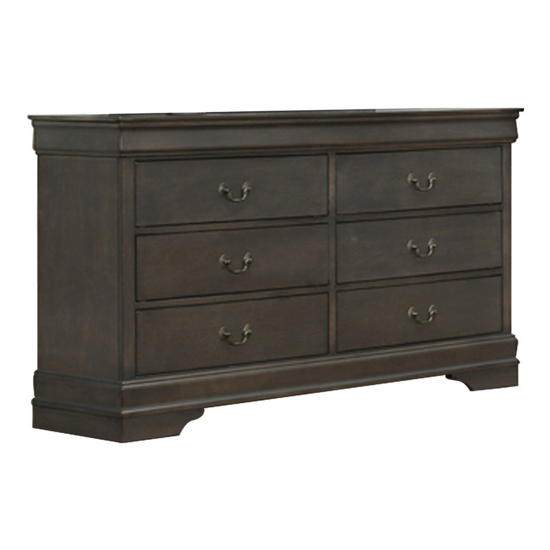 Commode double 6 tiroirs Pinehill