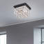 Plafonnier encastré 4 lumières 11,8 po Homburg-22482930