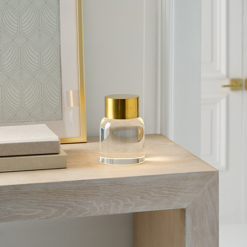 Caspe 7 Rechargeable Table Lamp, Gold