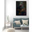 Aigle mentor sur une impression sur toile-88650158