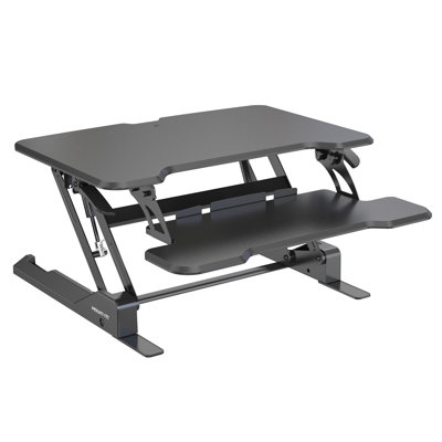 Mount-It 30 in W Height Adjustable Rectangle Standing Desk Converter by Mount-it