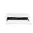 32 Inch White Sit To Stand Desk Converter, Suited For Dual Monitor And Laptop Combos, With Wide Keyboard Mount Bracket