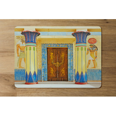 Ardavan Polyester-Coated Hardboard No Pattern Rectangle Placemat