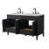 Sebastiano 54'' Double Bathroom Vanity with Engineered Stone Top