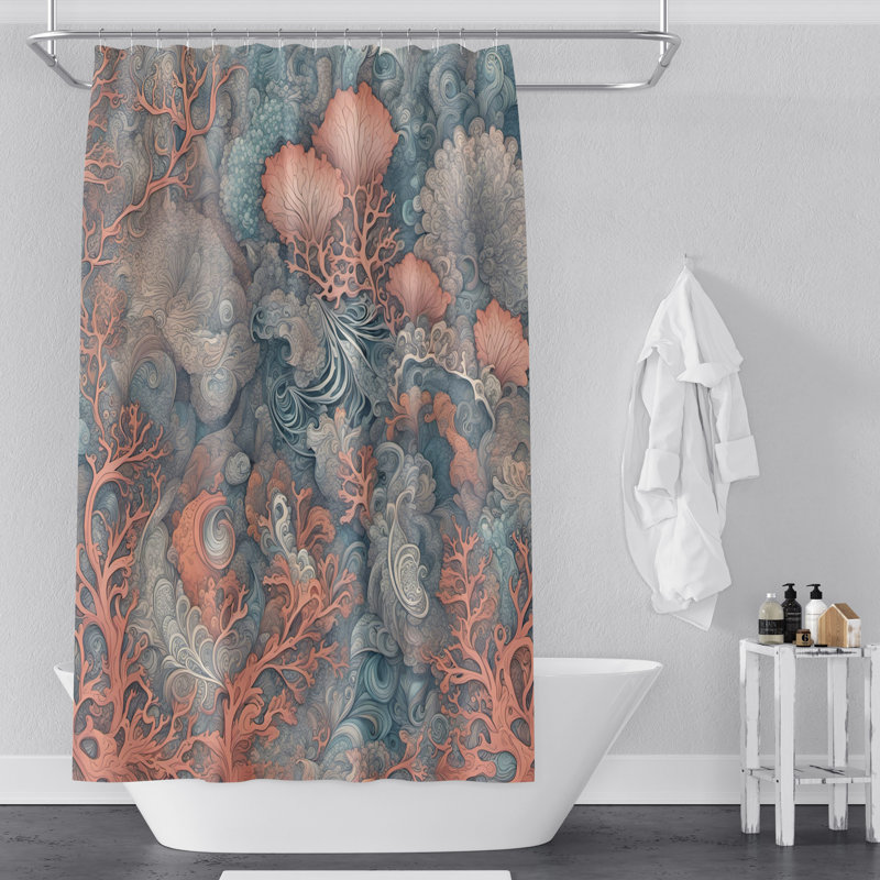 Rideau de douche Romanda, L 70 po x H 72 po