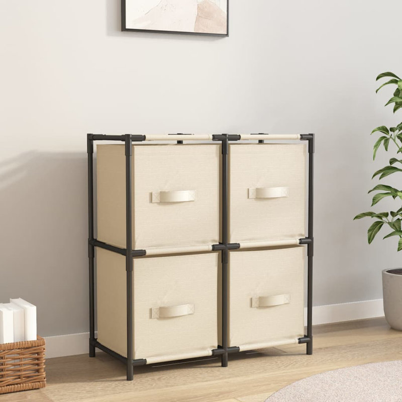 Rebrilliant Decorative Bin, Cream