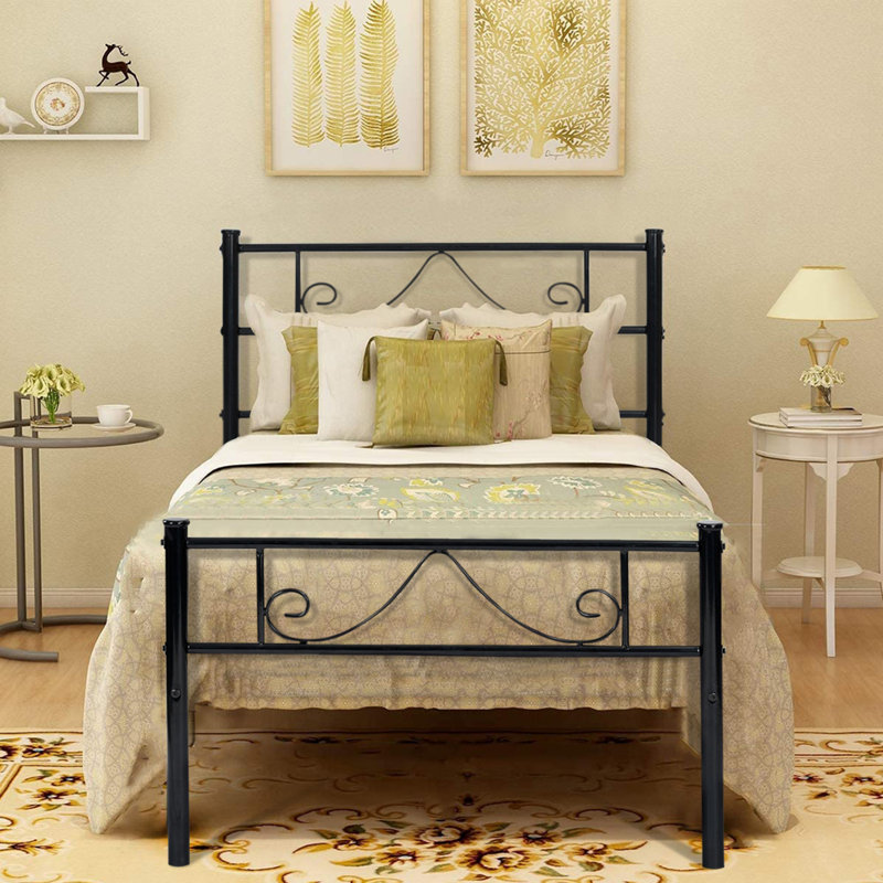 Betina Metal Open-Frame Bed, Twin