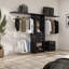 Système de placard, 3 tiroirs, 5 tablettes-133706134