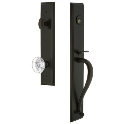 Carré Complete Inactive Dummy Handleset with Knob and Rosette