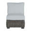 Fauteuil de chambre modulaire d'extérieur en résine tressée rustique N-Dura-629344706-600847099-600847749