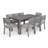 Martha Stewart Bedford All-Weather Patio Set With 71" Table And 8 Stackable Dining Chairs-109713923
