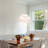 Modern White Fabric Pendant Light for Bedroom Living Room-1272849432