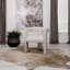 Chaise d'appoint rembourrée 1pc Contemporary Boucle
