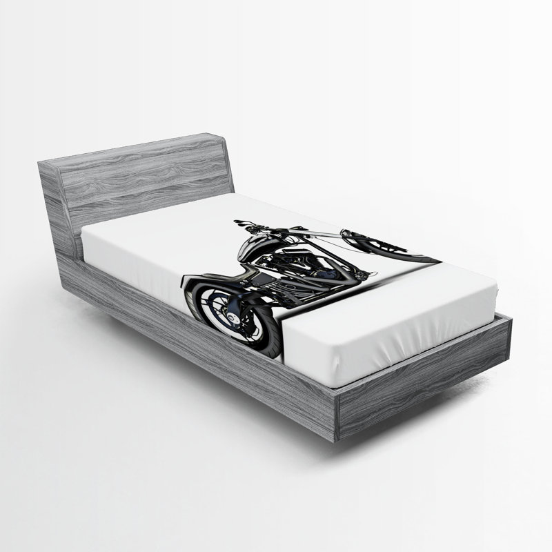 Drap-housse Ambesonne, Drap-housse pour lit simple