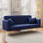 Soft and cosy tufted upholstered Futon Sofa-1523578612