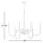Tala 6 - Light Steel Dimmable Other Chandelier