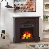 Nashe Electric Fireplace with Mantel