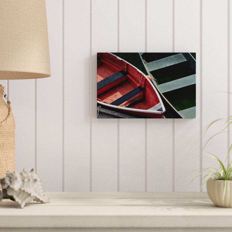 Wooden Rowboats VIII by Rachel Perry - Wrapped Canvas Photograph Print, Wrapped Canvas, 20cm H x 30cm W