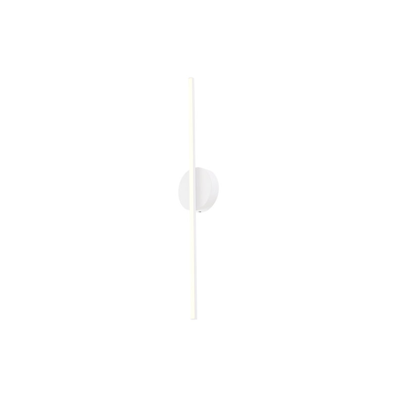 Chute 1 - Light LED Wallchiere, White, 4.75" H x 35.5" W x 1.875" D
