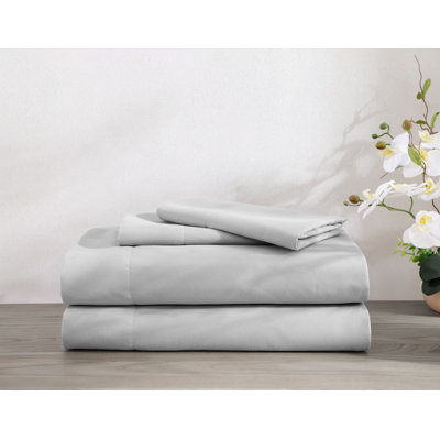Cooling Threads-4 Pc Solid Cooling Sheet Set