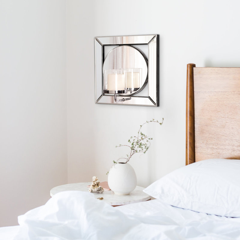 Wood Wall Mirror