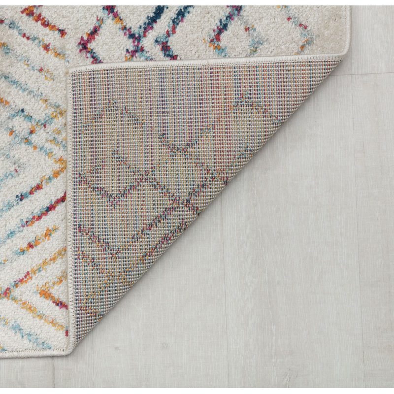 Tapis Ildiko Knox Tribal Prismatic Delight, Rectangle 2 pi 6 po x 4 pi