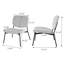 Ensemble de 2 chaises d'appoint Bellamy