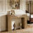 Large-Tabletop Sofa Table,Wooden Hallway Table,Console Table