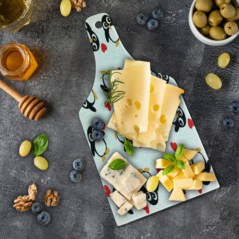 Planche à découper en verre trempé Ambesonne