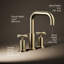 Purist Deck-Mount Bath Faucet Trim for High-Flow Valve with Cross Handles-6919707