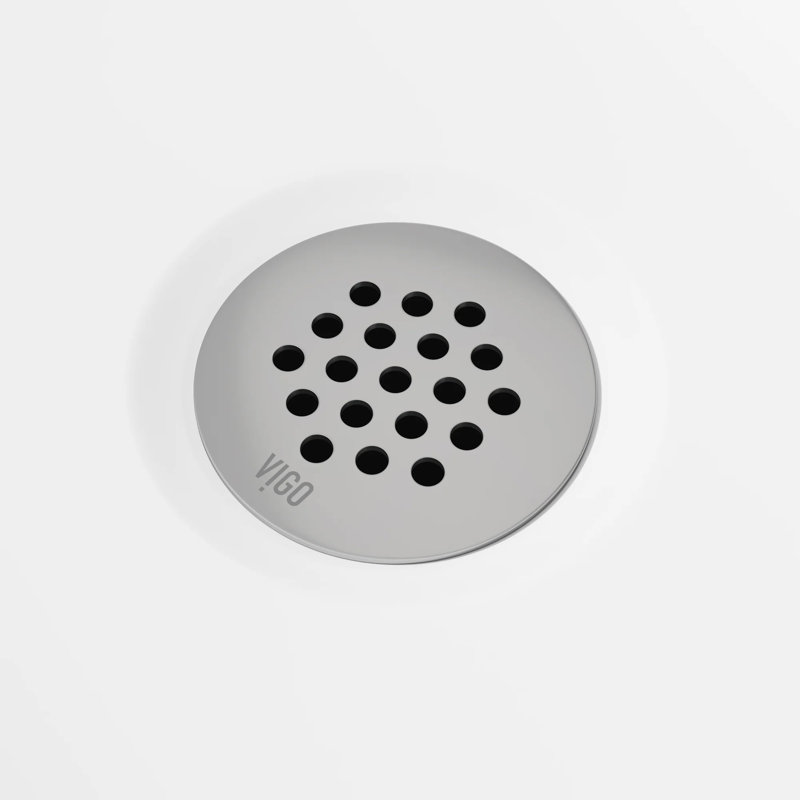 Drain de lavabo de salle de bain à vasque, Chrome