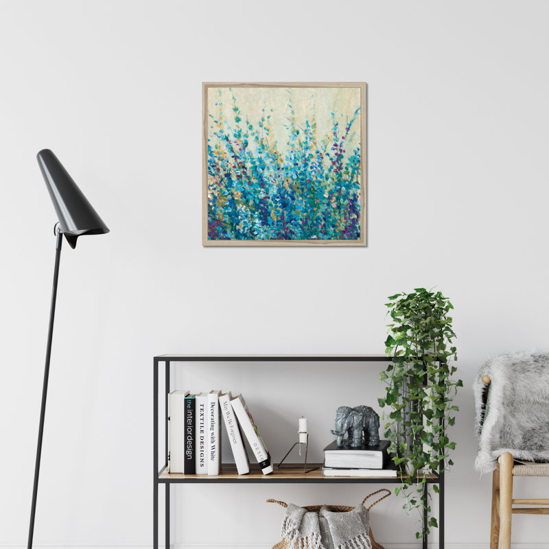 Shades Of Blue I by Timothy O' Toole - Painting, 91cm H x 91cm W, Wrapped Canvas