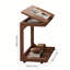 Tray Top Wheel End Table