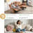 Hogansville 76.77" Wide Modern Comfortable Upholstered Standard Manual Reclining Sofa (Set of 2)