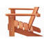 Chaise Adirondack en bois pour enfants
