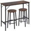 Ensemble de table bistro et chaises VEVOR