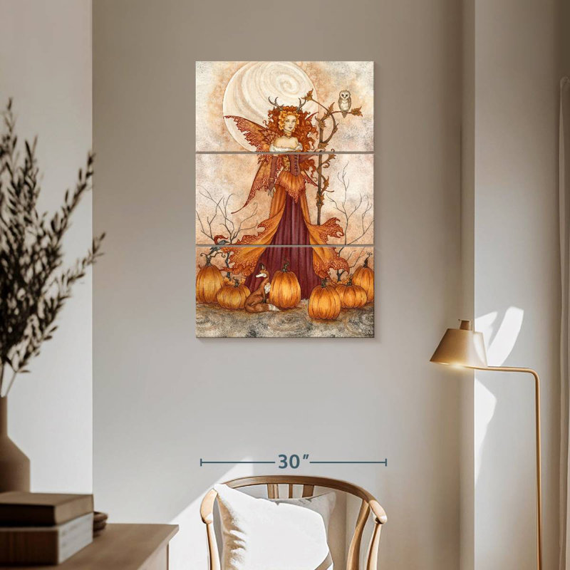 Pumpkin Queen, 57" H x 36" W