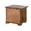 RAILWAY LUX 50 cm W Solid Wood Bedside Table