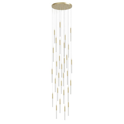 Luminaire suspendu grappe à 31 lumières Boa